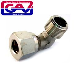 GAV Conical Male Elbow 12 X 3/8